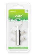 Crescendo Hearing Protectors: Ear Plugs: In Ear 10 (2 Eartip Sizes) additional images 1 1