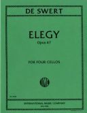 Elegie Op.47 4 Cellos Set Of Parts (International) additional images 1 1