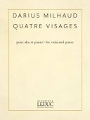 Quatre Visages Viola & Piano (Durand) additional images 1 1