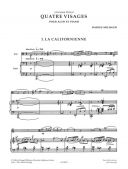 Quatre Visages Viola & Piano (Durand) additional images 1 2