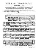 Virtuoso Pianist (Ger. Preface) Piano Studies (Peters) additional images 1 2