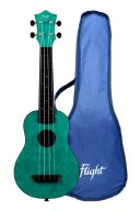 Flight TUS65 Shimmer Travel Uke - Emerald additional images 1 1