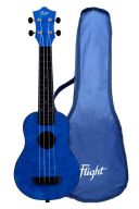 Flight TUS65 Shimmer Travel Uke - Sapphire additional images 1 1