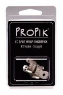 Propik Extra Comfortable Finger Pick: Two-Pack: Nickel: Straight additional images 1 1