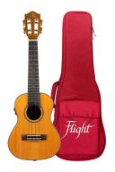 Flight Electro Acoustic Diana Solid Cedar Top Concert Ukulele: Soundwave Pickup additional images 1 1