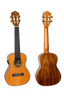 Flight Electro Acoustic Diana Solid Cedar Top Concert Ukulele: Soundwave Pickup additional images 1 2