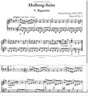 Edvard Grieg : Holberg Suite Op.40, No.5 Rigaudon - Piano - Faber Digital additional images 1 2