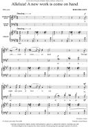 Alleluia! A new work is come on hand additional images 1 2