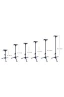 Hercules Low Brass Stand For Sitting Or Standing DS753BB additional images 1 2