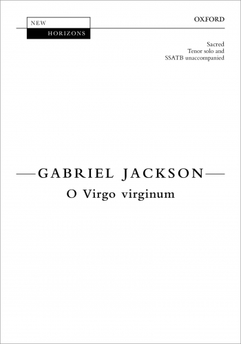 O Virgo virginum: Solo tenor & SSATB (OUP) Digital Edition