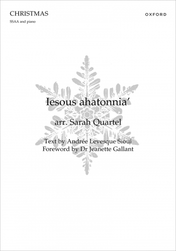 Quartel: Iesous ahatonnia' for SSAA and piano (OUP DIGITAL)