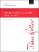 Rutter: What sweeter music for SSA or SSS and organ or strings Set Of Parts  (OUP DIGITAL)