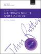 Rutter: All Things Bright And Beautiful For SATB And Piano (OUP DIGITAL)