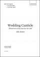 Rutter: Wedding Canticle for SATB, flute, and guitar (or piano with optional flute)