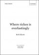 Chilcott: Where Riches is Everlastingly 'Where Riches is Everlastingly' (OUP DIGITAL)