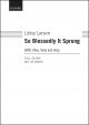 Larsen: So Blessedly it Sprung for SATB, oboe, viola, and harp set of parts (OUP DIGITAL)