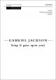 Jackson: Song (I Gaze Upon You) SATB A Cappella (OUP) Digital Edition