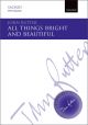 Rutter: All Things Bright And Beautiful: Vocal SATB (Anniversary Edition) (OUP) Digital Edition