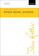 Rutter: When music sounds: Vocal SATB & piano (OUP) Digital Edition