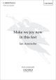 Assersohn: Make we joy now in this fest: Vocal SATB (OUP) Digital Edition