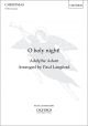 Adam: O Holy Night! For SATB And Piano Or Orchestra (OUP) Digital Edition