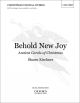 Behold New Joy: Vocal: SATB And Organ (OUP) Digital Edition