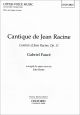 Fauré: Cantique de Jean Racine for SATB  organ or piano (OUP) Digital Edition