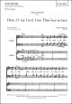 Whitlock: Here, O my Lord, I see Thee face to face for SATB and organ (OUP DIGITAL)