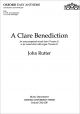 Rutter: Clare Benediction:  Vocal SATB (OUP) Digital Edition