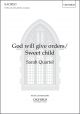 Quartel: God will give orders/Sweet Child for SATB, piano, djembe, and cello (OUP) Digital Edition