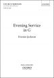 Jackson: Evening Service in G for SATB and organ (OUP DIGITAL)