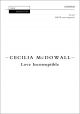 McDowall: Love Incorruptible for SSATB unaccompanied (OUP) Digital Edition