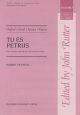 Pearsall: Tu Es Petrus Satb: Vocal Score  (OUP) Digital Edition