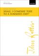 Rutter: Shall I compare thee to a summer's day? for SATB unaccompanied (OUP) Digital Edition
