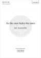 Assersohn: As the rain hides the stars for SATB unaccompanied (OUP) Digital Edition