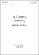 Walton: A Litany for four upper voices, unaccompanied (OUP) Digital Edition