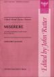 Miserere: Vocal SATB  (OUP) Digital Edition