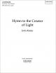 Hymn To The Creator Of Light: Vocal Double Satb (OUP) Digital Edition
