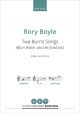 Boyle: Twa Burns Songs for SABar and piano (OUP) Digital Edition