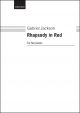 Jackson: Rhapsody in Red for two pianos (OUP) Digital Edition
