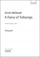 A Fancy Of Folksongs For SATB - Harp Part Only (OUP DIGITAL)