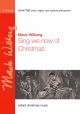Sing we now of Christmas for SSAATTBB and organ with opt. percussion, or orchestra