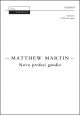 Martin: Novo profusi gaudio for SATB and organ or orchestra