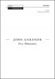 Gardner: Five Philanders for unaccompanied mixed chorus (OUP) Digital Edition