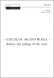 McDowall: Before The Paling Of The Stars: Vocal SATB  (OUP) Digital Edition