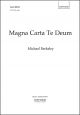 Berkeley: Magna Carta Te Deum for SATB and organ (OUP) Digital Edition