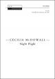 McDowall: Night Flight for SSATB and cello (OUP) Digital Edition