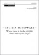 McDowall: Cecilia, Busy Like a Bee for soprano solo and SSATB unaccompanied (OUP) Digital Edition