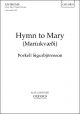 Sigurbj-rnsson: Hymn to Mary (Mariukvaedi): Satbb Unaccompanied (OUP)