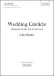 Rutter: Wedding Canticle for SATB, flute, and guitar (or piano with optional flute)